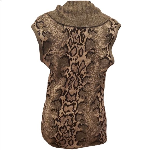 Valentino Leopard Sweater vest - Picture 2 of 6